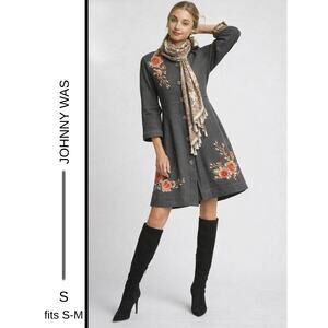 MSRP: $298 ✨ Johnny Was JW Los Angeles Embroidered Jacket – Size S (fits S-M) ✨